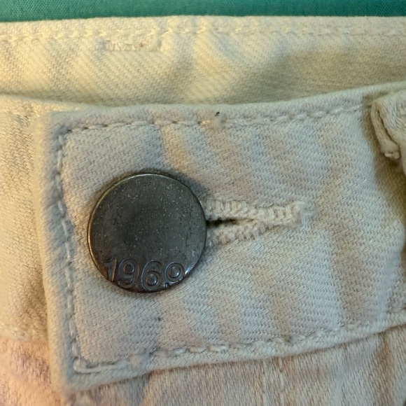 Gap pastel color block shorts pink, yellow, green mid rise slim shorts waist 25 - Picture 2 of 12